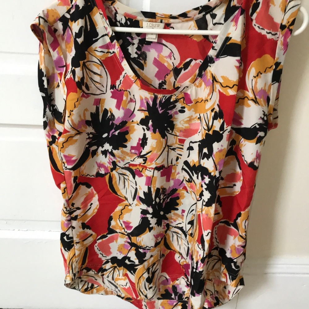 J CREW SUMMER BLOUSE